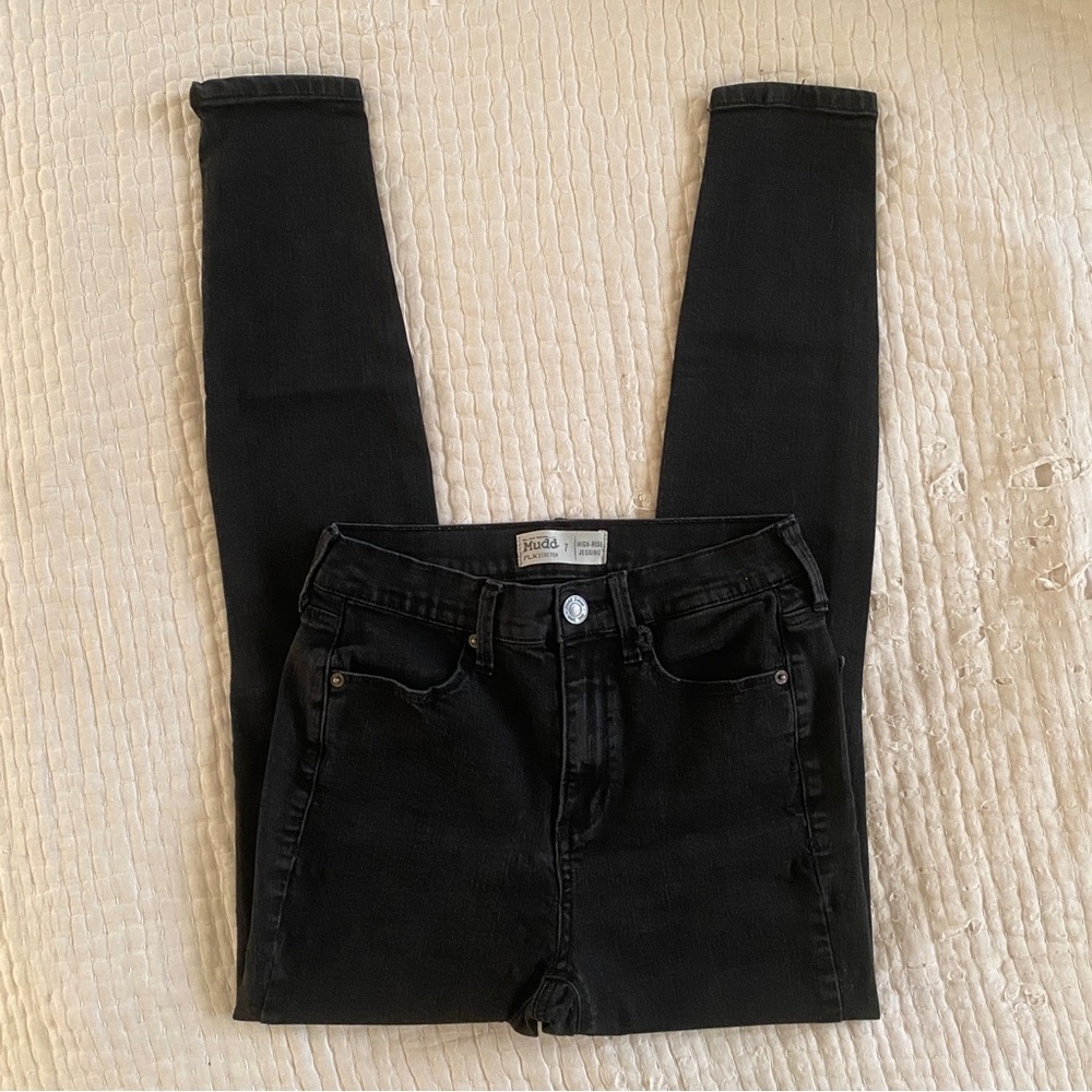 Junior Girls Mudd High Rise Skinny Jeggings